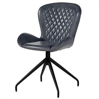 Sedie 512 Blu in Pelle Reale (Duo)