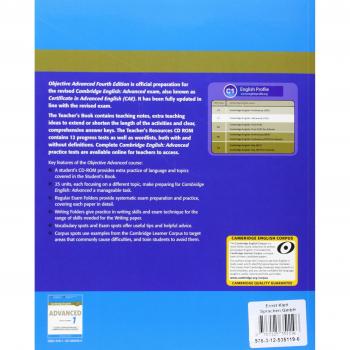 Objective Advanced: Fourth edition. Teacher's Book with Teacher's Resources Audio CD/CD-ROM