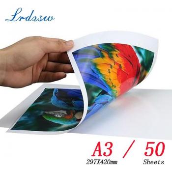 Doppelseitiges A3 Fotopapier hochglänzend (50 Stück)