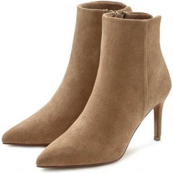 Spitze High-Heel-Stiefelette für Damen von LASCANA, Größe 38