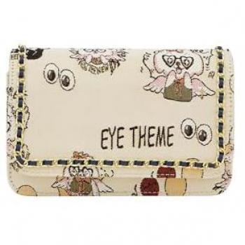 Borsa MYMO Pop Eye Theme Bianco Lana