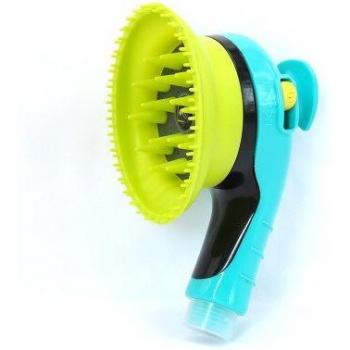 Cepillo de Lavado y Baño para Mascotas con Difusor