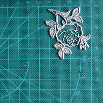 Metal Flower and Leaf Dies for Card Making