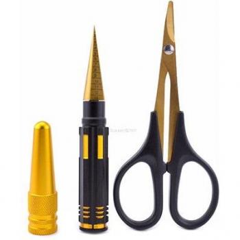 RC Car Body Shell Lexan Plastic 0-14mm Hole Puncher Reamer with Curved Scissors