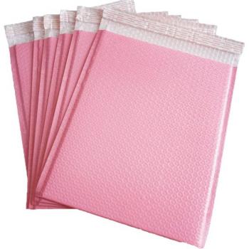 10pcs Waterproof Pink Bubble Envelopes