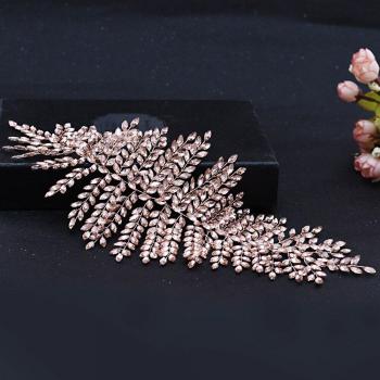 Joyería de Cabeza de Novia con Flores