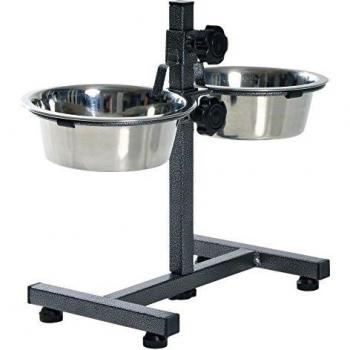 Trixie Porte-gamelle pour chien, 2 x 4,5 L