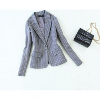 Women's Winter Office Blazer and Skirt Combo