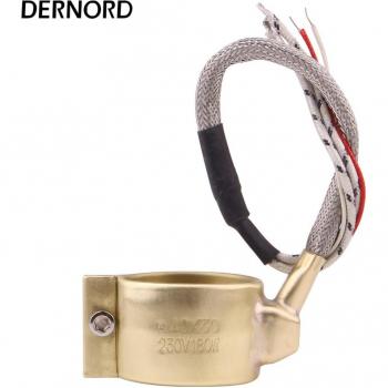 DERNORD 230V 180W K Type Thermocouple Brass Band Heater, 40mm x 30mm
