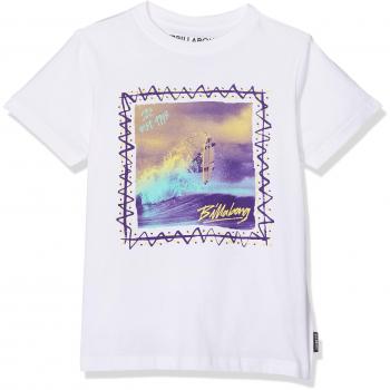 BILLABONG Reverse Tribe SS Tee T-Shirt Garçon, Blanc, FR : XS