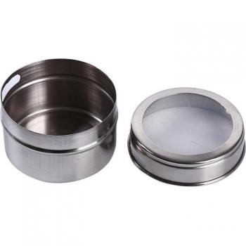 Stainless Steel Spice Pot Storage Solution