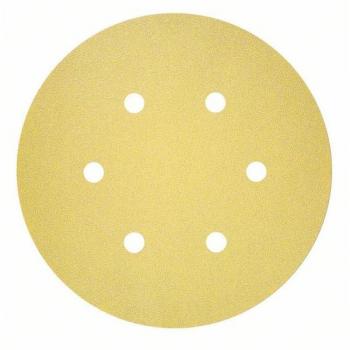 Kit de 50 disques abrasifs C450 G320, 150 mm, 6 trous (Bosch)