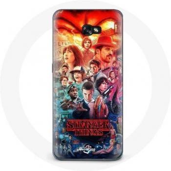 Coque Samsung Galaxy A8 2016 Affiche Stranger Things Saison 4