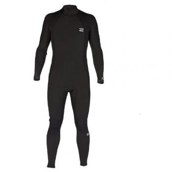 Billabong Muta in Neoprene Sottoveste con Maniche Lunghe e Cerniera Schiena 5/4mm Nero