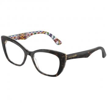 Dolce & Gabbana DG3360 3217 Women's Cat Eye Eyeglasses