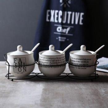 Céramique Sel & Sucre Trio