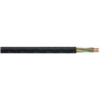 Flexible Cable H05VV-F 2 x 1.5 mm² Black