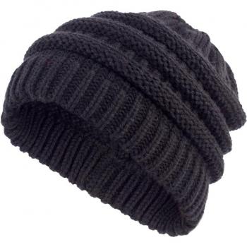 Winter Beanie with Ponytail Hole