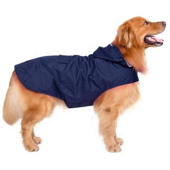 Large Dog Raincoat Waterproof Reflective with Leash Hole (4XL/5XL/6XL)
