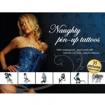 Verführerisches Pin‑Up Tattoo‑Kit