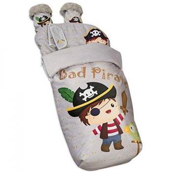 Saco de Proteção Impermeável com Manoplas e Capa de Cinto Bad Pirate