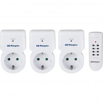 Lote 3 Enchufes ORBEGOZO PG30 Mando a distancia