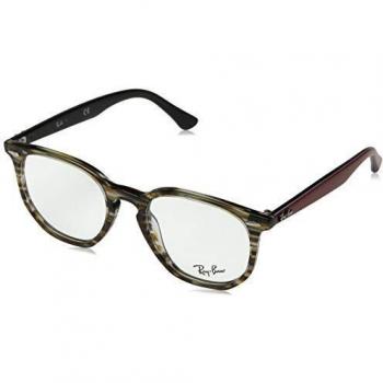 Ray-Ban 0rx 7151 5802 50 Montature Marrone/Grey Striped