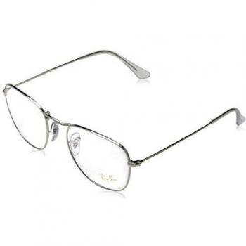 Ray-Ban Frank 0RX3857V 2501 Rechteckige Brille Silber