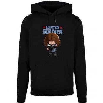 BI12120 Women's Winter Soldier Bucky Hoodie – Black, S