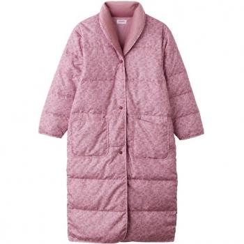 Gunze Pink Feathered Nightgown TK4464