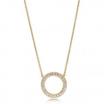 Collar de Corazones Pandora Shine 367121CZ