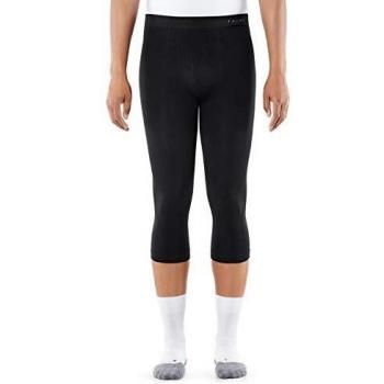 Black Blockcolour FALKE Men’s 3/4 Tights – XL Extreme Warm