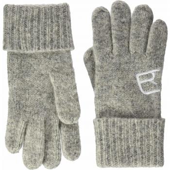 ORTOVOX Damen klassische Handschuhe Swisswool, Grau Melange, M