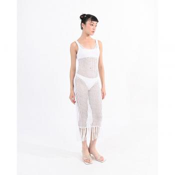 Midi Lili Sidonio – Estilo Crochet con Flecos