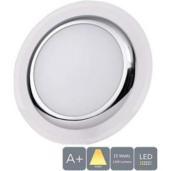 AUROLITE Lampe LED 15W 1300LM Ø23cm Protection brevetée