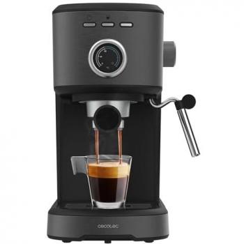 Cecotec Cafetera espresso Power Espresso 20 Pecan Steel