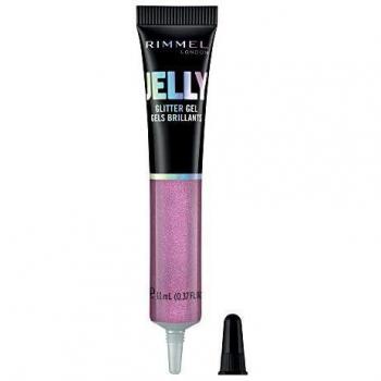 Rimmel London JELLY TOPPERS glitter gel #500-purple rain 11 ml Maquillaje