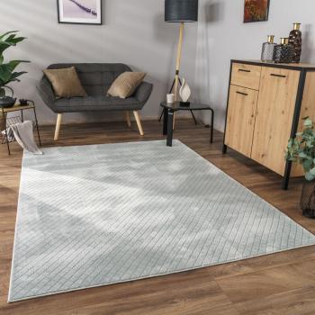 Tappeto Salon Paco Home 80x150 cm – Motivo Boho 3D Grigio