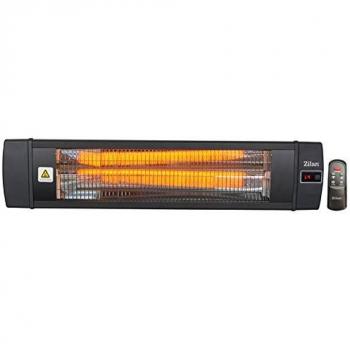 Zilan Fernbedienbarer Karbon Heizstrahler 2000W mit Timer