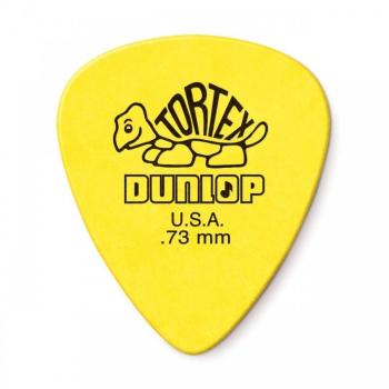 73 mm Goudkleurige Gitaarplektrums van Jim Dunlop – 72 stuks