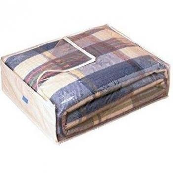 Rayen Contenitore Coperte, 55x65x20 cm, con Chiusura a Magnete