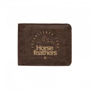Horsefeathers Gord Portafoglio in Pelle Marrone