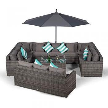 Havana 12 Seat Outdoor Rattan Sofa Set