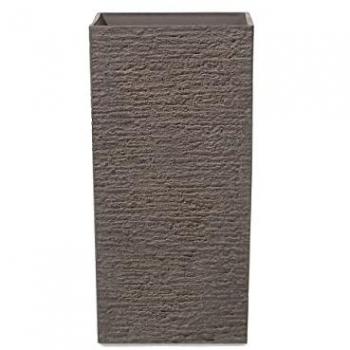 Pot de Fleurs Marocain 35×35×70 cm, couleur Marron