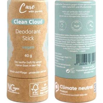 Déodorant Solide Pandoo “Nuage Propre” 40 g