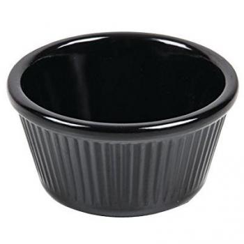 4oz Black Melamine Ramekin by Olympia Kristallon