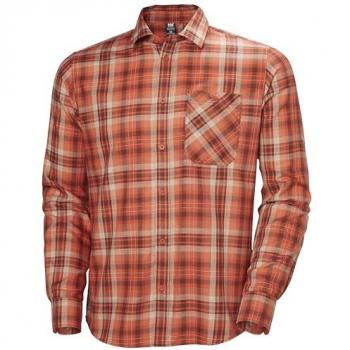 Camisa Helly Hansen Aker de franela con mangas largas