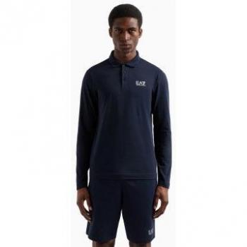 Polo Casual EA7 Homme Marine
