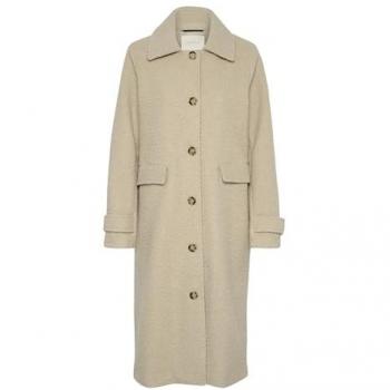 Grau Damenmantel KAFFE Annelise 46