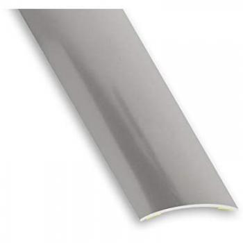 Barre de seuil adhésive inox